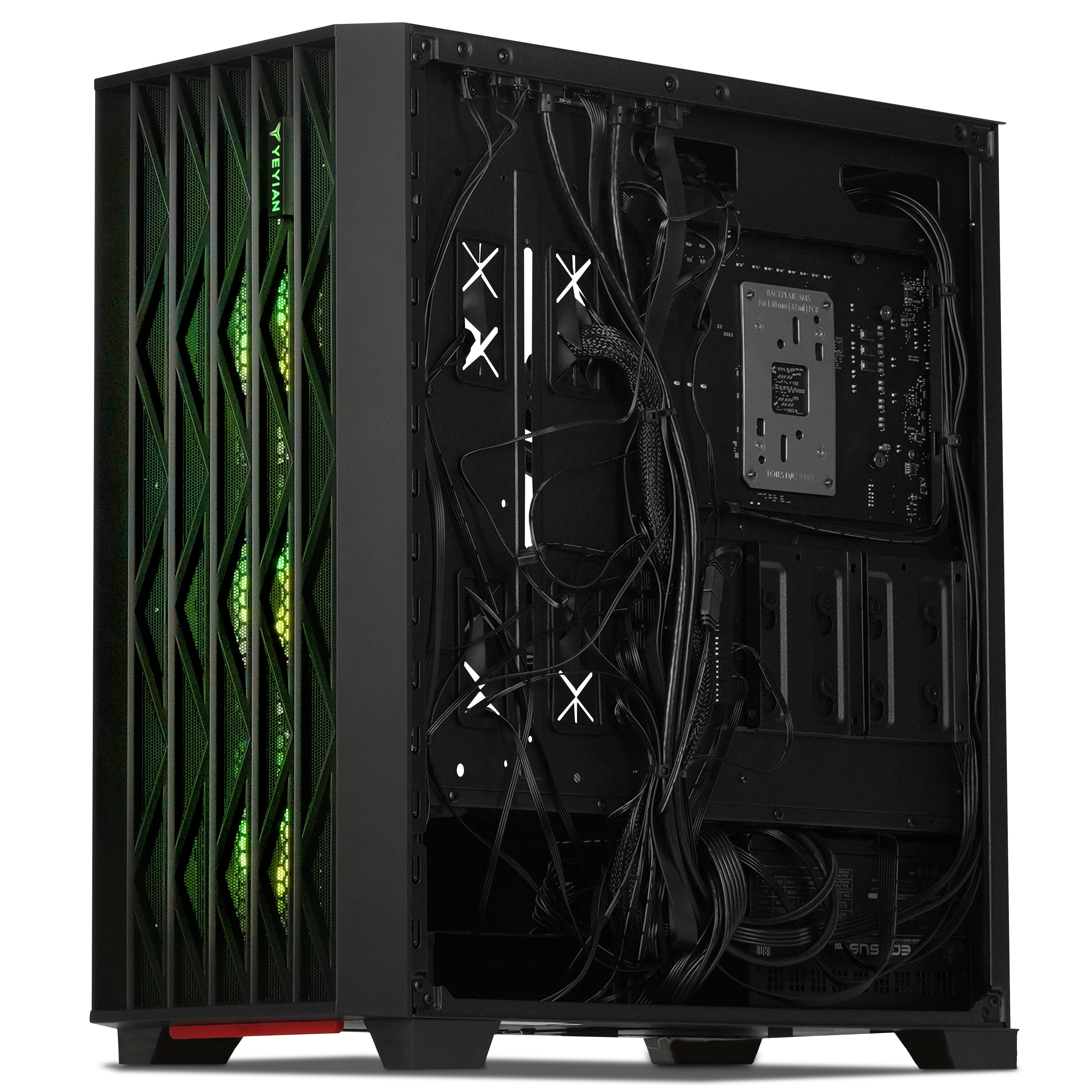 Yeyian Gaming PC Phoenix Mesh 780DC-5701U - Ryzen 7 7800X3D - 32GB DDR5 - RTX 5070 - SKU: YPA-PM780DC-5701U