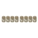 thumbnail image 4 of Yuarrent Paquete de 4 ruedas autoadhesivas para muebles de hogar, polea con cuentas de acero Cuenta de acero 2piezas Yuarrent CBP321249, 4 of 6