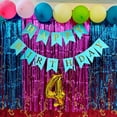 thumbnail image 5 of Uxcell Colorful Birthday Banner, No DIY Decorations Sign for Birthday Decor Backdrop, 7.3" x 5", 5 of 6