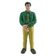 thumbnail image 1 of Yinanstore Figurine Miniature de Personnes Figurine Mini Personnes Table de Sable Micro Paysage Chemins de Fer Modèle de Simulation Personnes Figurine Peinte Modèle Papa, 1 of 8