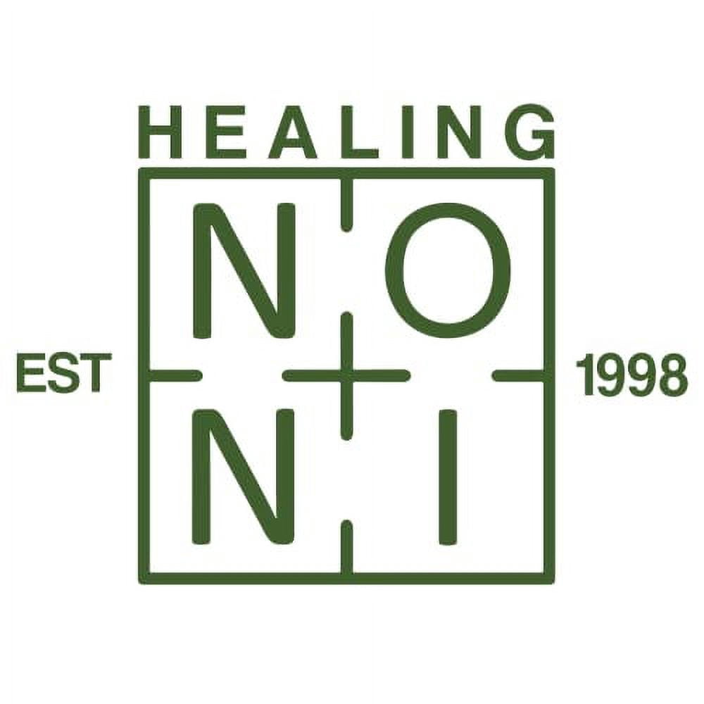 Healing Noni - Raw Organic Hawaiian Noni Juice - 4 Pack of 32oz Glass Bottles
