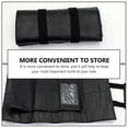 thumbnail image 5 of Barber Equipment Foldable Hairdresser Utility Belt for Hairdressing Trips and Outdoor Work Pu Black with Storage Function 1Pack, 5 of 5