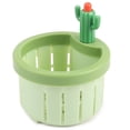 thumbnail image 2 of Spencer 2pcs Cactus Kitchen Sink Drain Strainer, Press Automatic Dumping Basket, Multi-functional Home Use Sink Draining Basket Filter Net, 2 of 10