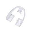 thumbnail image 1 of 1/2 unidad de protector bucal para bruxismo, material EVA, sin BPA, moldeable, anti-rechinar de dientes, alivio del ronquido, ayuda para dormir, corrección de la alineación dental para adultos, 1 of 8