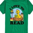 thumbnail image 3 of Sesame Street - I Love To Read - Toddler and Youth Short Sleeve Graphic T-Shirt, 3 of 5