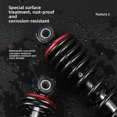 thumbnail image 4 of Heavy-Duty Rear Shock Absorber for Electric Bikes & Delivery Scooters: Thickened Spring, Hydraulic Damping, 180mm Hole Spacing, Universal Fit for Enhanced Ride Comfort, Vibration Reduction, and, 4 of 5