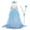 Light Blue, variant on IBTOM CASTLE Little Girls Princess Dress Halloween Christmas Cosplay Fancy Dress up Long Evening Party Gown 5-6 Years Purple
