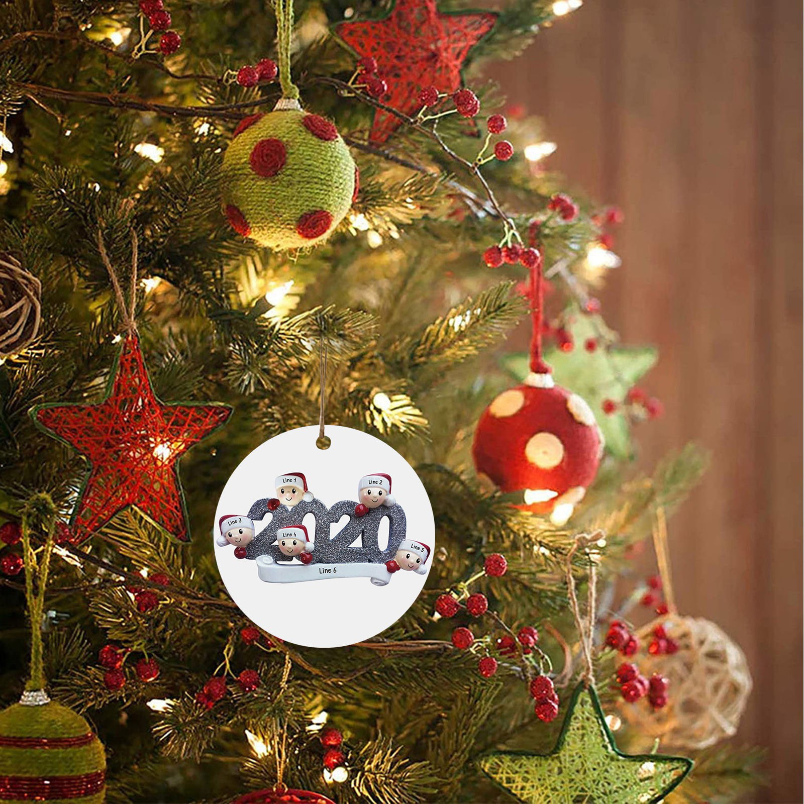 Details about   PERSONALIZED I Love Mommy Christmas Tree Ornament 