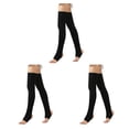 thumbnail image 4 of Qarigey Calentadores de piernas para mujeres y niñas, calcetines largos sin pies, medias de Ballet de baile de invierno y otoño Type1 NO1, 4 of 6