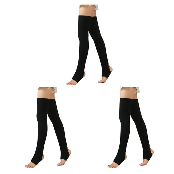 Calcetines de pierna de Ballet Minnieouse 1 par color Negro 75cm