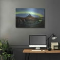 thumbnail image 5 of Luxe Metal Art 'Northern Light Aurora Borealis Over Kirkjufell 1' by Luxe Portfolio, Metal Wall Art, 36"x24", 5 of 9