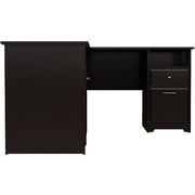 Bush Cabot L Shaped Computer Desk Espresso Oak Bush Cabot L Shaped Computer Desk Espresso Oak Image 2 Of 6