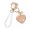 Champagne, variant on CIYISON Exquisite Studded Heart Keychain Handmade Polymer Clay Car Accessory