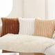 thumbnail image 4 of Cojín de terciopelo de conejo de doble cara con tiras gruesas, almohada de cintura de color sólido, funda de almohada para sofá, sala de estar, almohada de oficina, 4 of 5