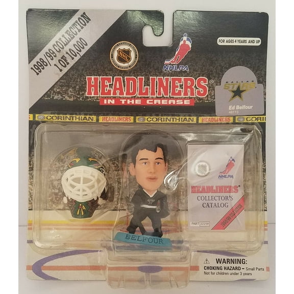 NHLPA Headliners 1998 Dallas Stars Ed Belfor Action Figure