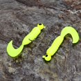 thumbnail image 4 of 17 Uds. De señuelos de pesca, anzuelo con cabeza anzuelo, gusano, cebos blandos, sábalos de silicona, 4 of 9
