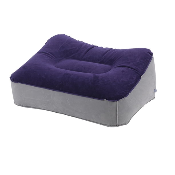 Almohada inflable para pies ANGGREK Almohada de descanso para pies de viaje Inflado rápido
