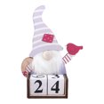 thumbnail image 1 of De Madera Sin Rostro Ancianos Decoración Del Hogar Adornos Cuenta Regresiva Feliz Navidad Noticed HA040847-02, 1 of 6