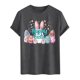 thumbnail image 4 of Camisa Casual de Cuello de la Tripulación de la Impresión de Pascua de Manga Corta de Verano Top Ligero de Poliéster para los Hombres, Camiseta de Manga Corta para el Uso Diario de Primavera Verano, 4 of 8
