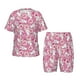 thumbnail image 1 of Balery Cute Rabbit Conjunto de Pijama Infantil de Manga Corta con Estampado – Ropa de Dormir de Algodón Suave-4X-Large, 1 of 6