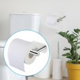 thumbnail image 2 of RUseeN Toilet Paper Holder Self Adhesive, Premium Stainless Steel Rustproof Adhesive Toilet Roll Holder no Drilling for Bathroom, Kitchen, Washroom (2 Pack, Sliver), 2 of 7