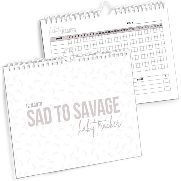 Habit Tracker by Shelby Sacco - Daily Habit Tracker Journal with Affirmations and Educational Material on the Habit Loop for Creating Habits to Improve Your Life