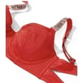 thumbnail image 2 of Victoria’s Secret Swim Bikini Top Shine Strap Red Wicked Size 32D NWT, 2 of 3