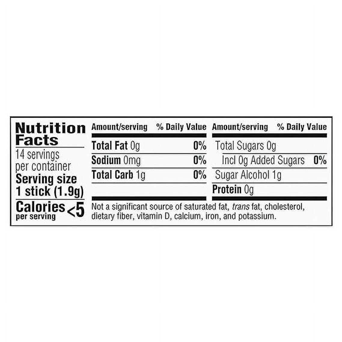 Trident Cinnamon Sugar Free Gum, 12 Packs of 14 Pieces (168 Total Pieces)