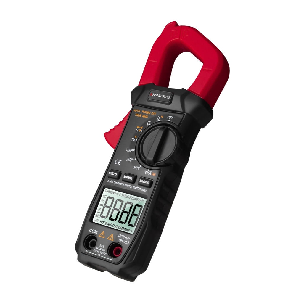 ANENG Clamp Meter,Tester Meters Voltmeter Clamp Meter 6000 Amp Clamp Tester RMS Amp Clamp Voltmeter Auto LCD Clamp Tester Meters Meters Voltmeter Auto 6000 RMS Amp Clamp ST209 Clamp Meter