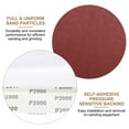 thumbnail image 5 of Uxcell PSA Sanding Discs Aluminum Oxide Sandpapers Self Adhesive 600 Grits 8Pcs, 5 of 7
