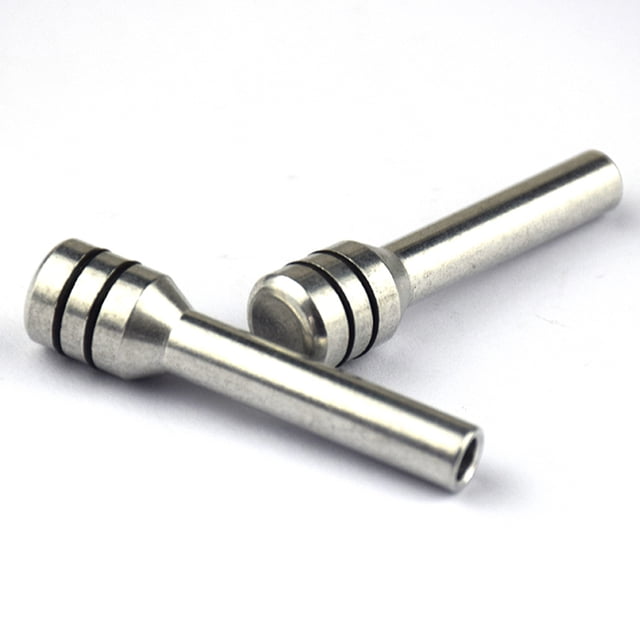 Maytalsory 2 Pieces Car Door Lock Pin Modification Pull Pins Part Auto Interior Modified Components Locking Knob Replacement Silver