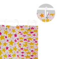 thumbnail image 5 of Yayeee Shower Curtain with Hooks 72"x72" Waterproof Fabric Bathroom Hanging Decor, Light Pink Stars, 5 of 5