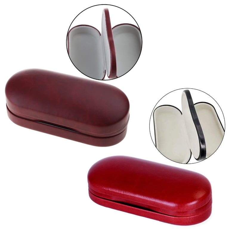 YUUZONE Double Eyeglasses Case For 2 Pair Double Layer  display picture 1