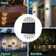 thumbnail image 4 of Solar Deck Post Outdoor Lights, Solar Fence Driveway Lights, Solar Step LED Lights Outdoor Waterproof for Garden 4 Pack, 4 of 5