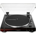 thumbnail image 2 of Audio-Technica AT-LP60X-BW Fully Automatic Belt-Drive Stereo Turntable – Brown, 2 of 3