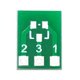 thumbnail image 4 of 50Pcs SOT23 SOT23-3 Turn SIP3 Double-Side SMD Turn DIP SIP3 Adapter, 4 of 5