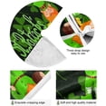 thumbnail image 2 of FMSHPON Green Xmas Christmas Tree Skirt Stand Mat for Holiday Party Decoration Indoor Outdoor 36 inches, 2 of 6