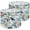 Color 4, variant on Lamp Shades Set of 2 Watercolor Botanical Blue Green Leaves Flowers 13" x 13" x 10" Lampshade for Table Lamps Floor Lamps Lamp Shade Replacement Easy Assembly Required