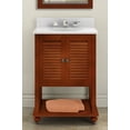 thumbnail image 3 of Gallina Chestnut Bath Vanity with Marble Top, 3 of 8