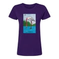 thumbnail image 3 of Playera Unisex De La Garza De La Loteria Mexicana Color Morado Talla Mediana Marca Emil SaEs, 3 of 4