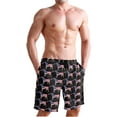 thumbnail image 5 of Men's Labrador-American Flag-Patriotic-Dog Quick Dry Swim Trunks with Pockets Beach Board Shorts Bathing Suits S-3XL, 5 of 7
