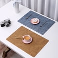 thumbnail image 2 of Table Mat Coussin d'Isolation Antiadhésif Flexible Lavable Imperméable Anti-Brûlure Style Nordique Résistant à l'Huile pour Usage Quotidien, 2 of 8