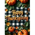 thumbnail image 5 of LUUFILx Thanksgiving Backdrop Banner with Pumpkins Turkeys Autumn Leaves and Sunflowers for Harvest Festival Family Gathering Party Supplies Photography Props, 5 of 9