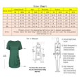 thumbnail image 4 of Camiseta casual de para mujer Camiseta suelta con botones para mujer Blusas BLESIY  Camiseta de algodón para mujer, 4 of 6