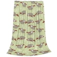 thumbnail image 2 of Vsdgher Twig Sloth Ultra-Soft Micro flannel Blanket Throw Blankets for Couch Sofa, Bed (4 sizes)-80"x60", 2 of 7