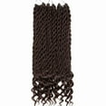thumbnail image 3 of SEGO Goddess Faux Locs Crochet Hair Braids Synthetic Braiding Hair Deep Wave Curly Ends Locs Hair Extension Ombre New Style Fashion and Bouncy Dreadlocks Hairstyles, 3 of 7