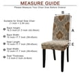 thumbnail image 6 of Chair Cover Slipcover Vintage Style Floral Printed Seat Protector #C #C, 6 of 8
