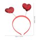 thumbnail image 2 of Diadema de lentejuelas con forma de corazón, ideal para el Día de San Valentín. Incluye lazo para el cabello, broche y diadema. Accesorios para el cabello y complementos de vestir para mujer (2#)., 2 of 7