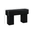 thumbnail image 3 of Meridian Furniture Oakmont Oak Oak Veneer Console Table, 3 of 7