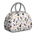 thumbnail image 1 of Cat Mom Lunch Bag – Adorable Kitty Pattern with Cute Paws, Ideal for Cat Lovers, 1 of 4